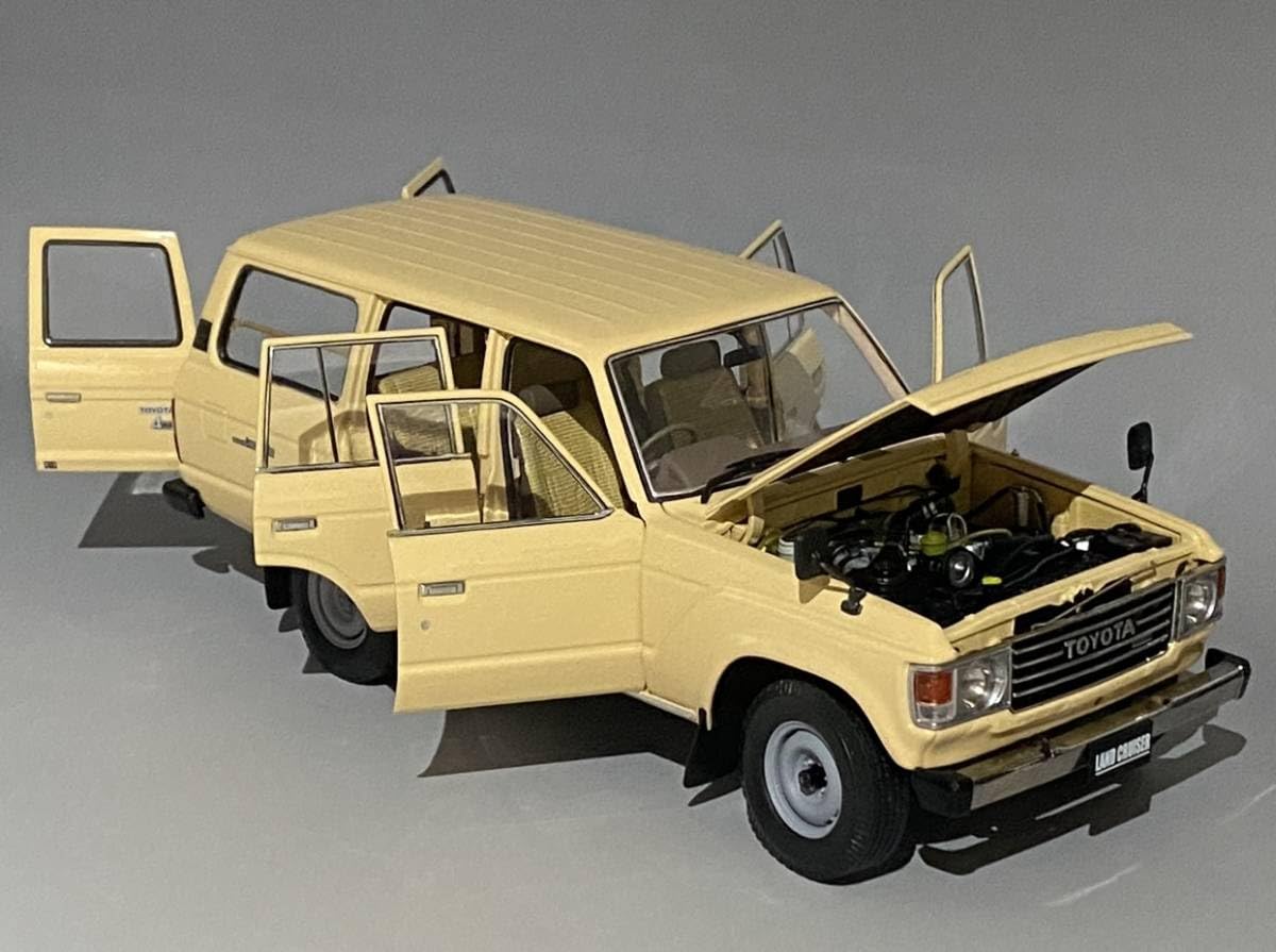 Amazon | 京商 1/18 Toyota Landcruiser 60 ◇ Traditional Beige